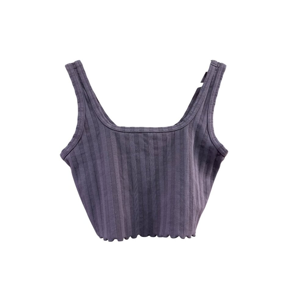 Aerie Offline Ribbed Cropped Tank XS